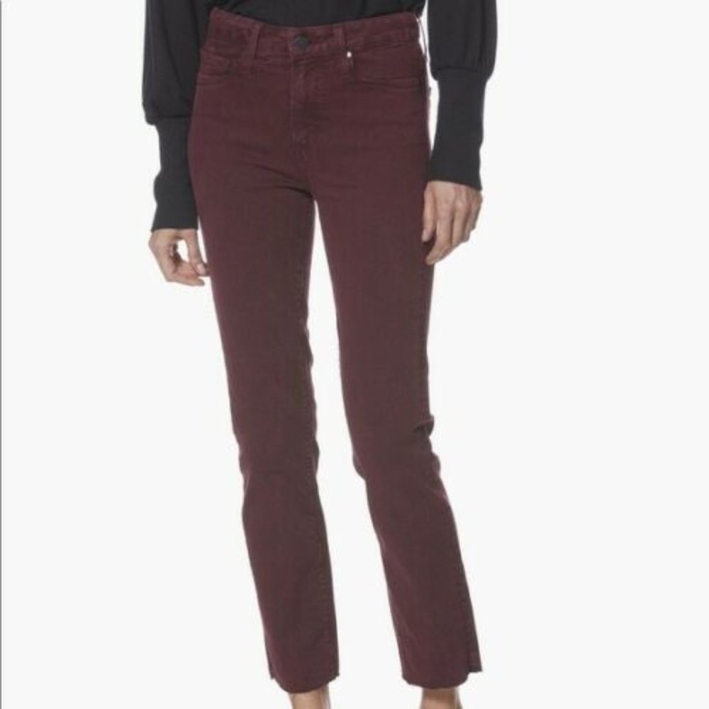 Paige Hoxton Straight Ankle Raw Hem, Size 30